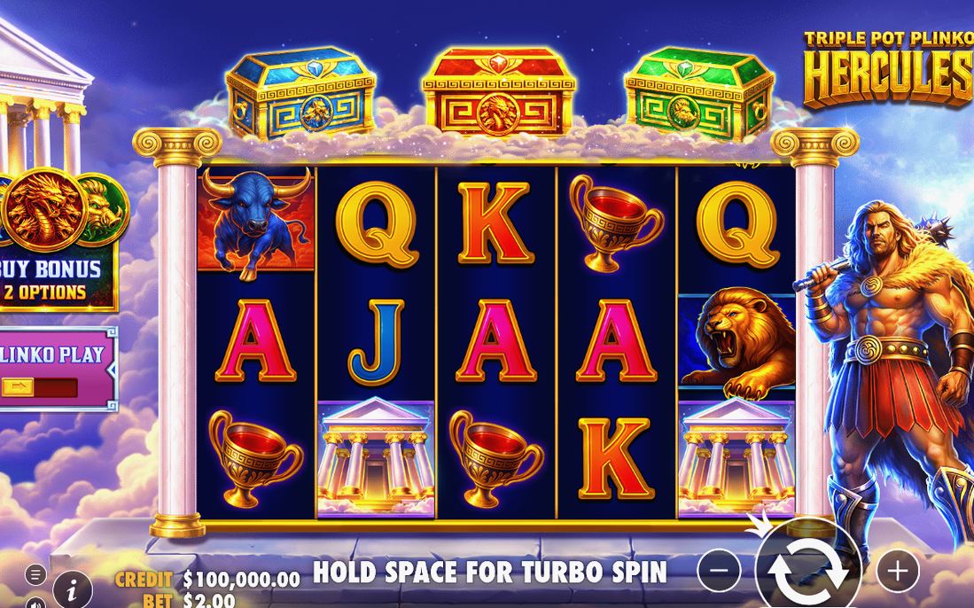 Triple Pot Plinko – Hercules